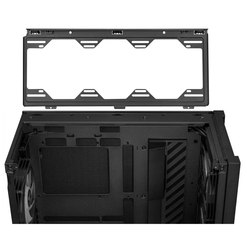 ASUS TUF Gaming GT302 ARGB 90DC00I0-B19000 case PC Midi Tower, E-ATX, vetro temperato, 4 ventole ARGB da 120 mm, nero