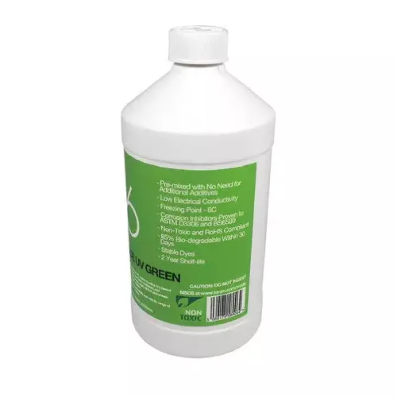 Liquido refrigerante XSPC EC6 — raffreddamento a liquido PC verde per sistemi di raffreddamento a liquido