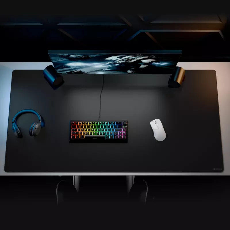 Tappetino mouse Glorious Gaming Glorious Mouse Pad 2 3XL - ricamato - nero