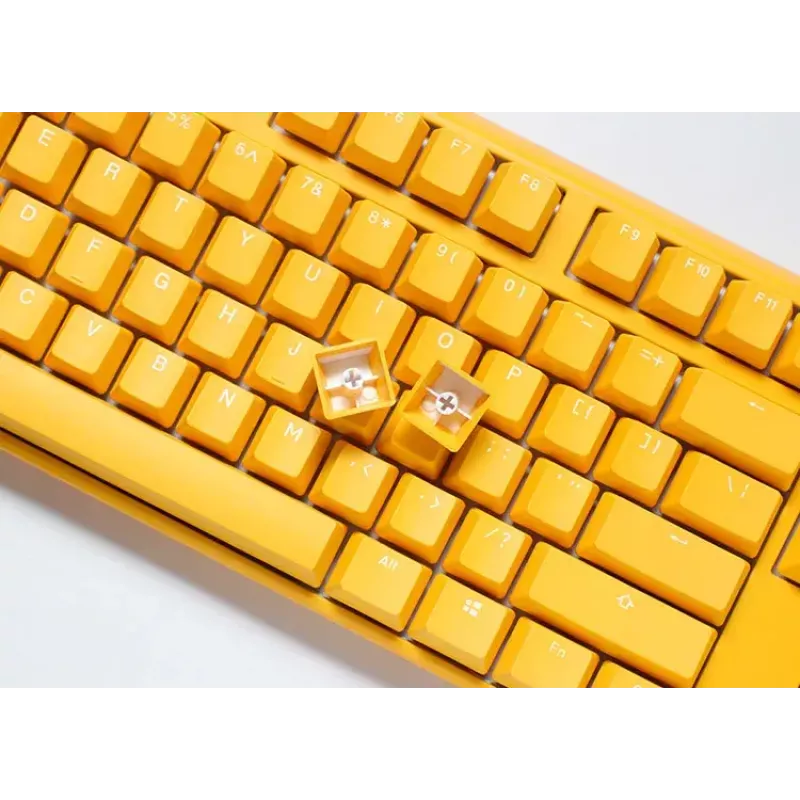 Tastiera Ducky One 3 TKL gaming USB QWERTY inglese giallo