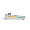Tastiera meccanica GLORIOUS GMMK 3 PRO 65% Barebones cablata Argento — 65% USB RGB, cavo 2 m