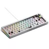 Tastiera meccanica GLORIOUS GMMK 3 PRO 65% Barebones cablata Argento — 65% USB RGB, cavo 2 m