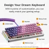 Tastiera meccanica GLORIOUS GMMK 3 PRO 65% Barebones cablata Argento — 65% USB RGB, cavo 2 m