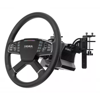 Moza Racing MOZA Trucking Bundle, Volante da corsa, Nero, American Truck Simulator Euro Truck Simulator 2, CE, 470 mm, 310 mm