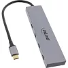 Hub USB 3.2 Gen.2 InLine (10 Gb/s), 4 porte USB-C, OTG, case in alluminio