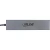 Hub USB 3.2 Gen.2 InLine (10 Gb/s), 4 porte USB-C, OTG, case in alluminio