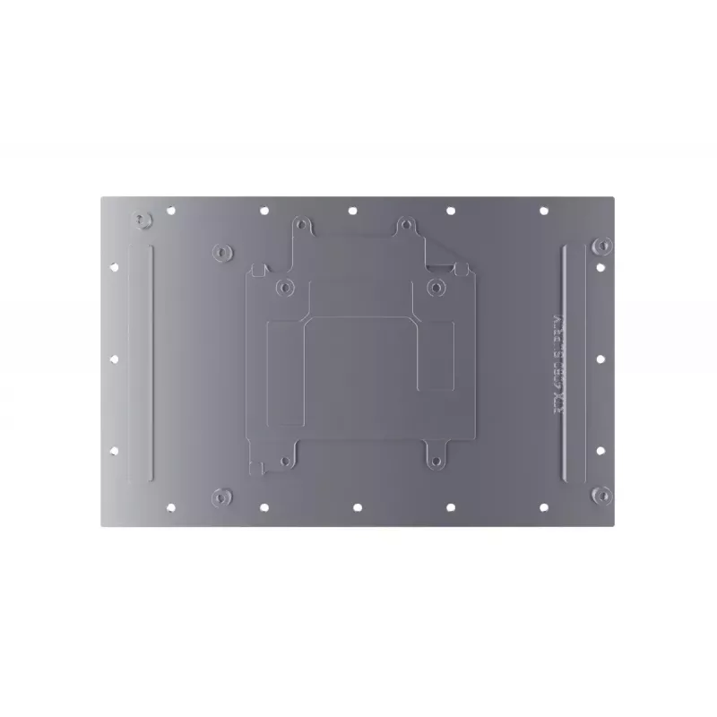 Water block + backplate Alphacool Eisblock Aurora acrilico alluminio rame trasparente