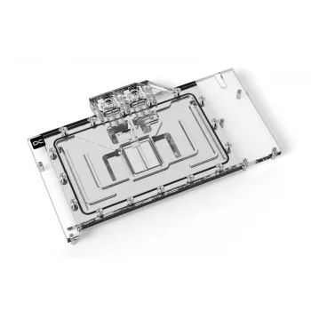 Water block + backplate Alphacool Eisblock Aurora acrilico alluminio rame trasparente