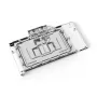 Water block + backplate Alphacool Eisblock Aurora acrilico alluminio rame trasparente