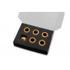 Anello di compressione EK Water Blocks alluminio oro 6 pezzi
