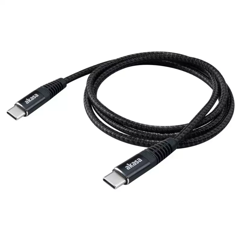 Cavo USB Akasa AK-CBUB54-10BK 1 m USB-C nero