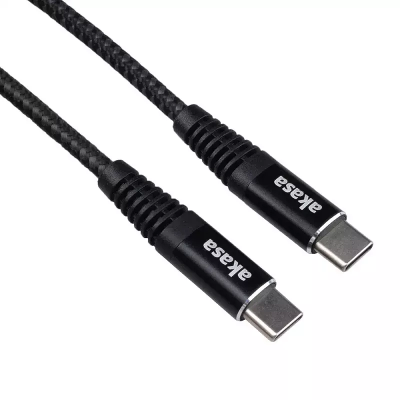 Cavo USB Akasa AK-CBUB54-10BK 1 m USB-C nero
