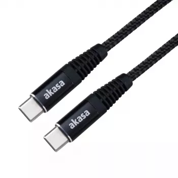 Cavo USB Akasa AK-CBUB54-10BK 1 m USB-C nero
