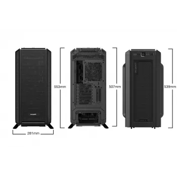 be quiet! Silent Base 802 nero Midi-Tower