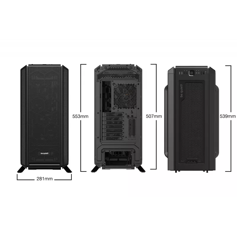 be quiet! Silent Base 802 nero Midi-Tower