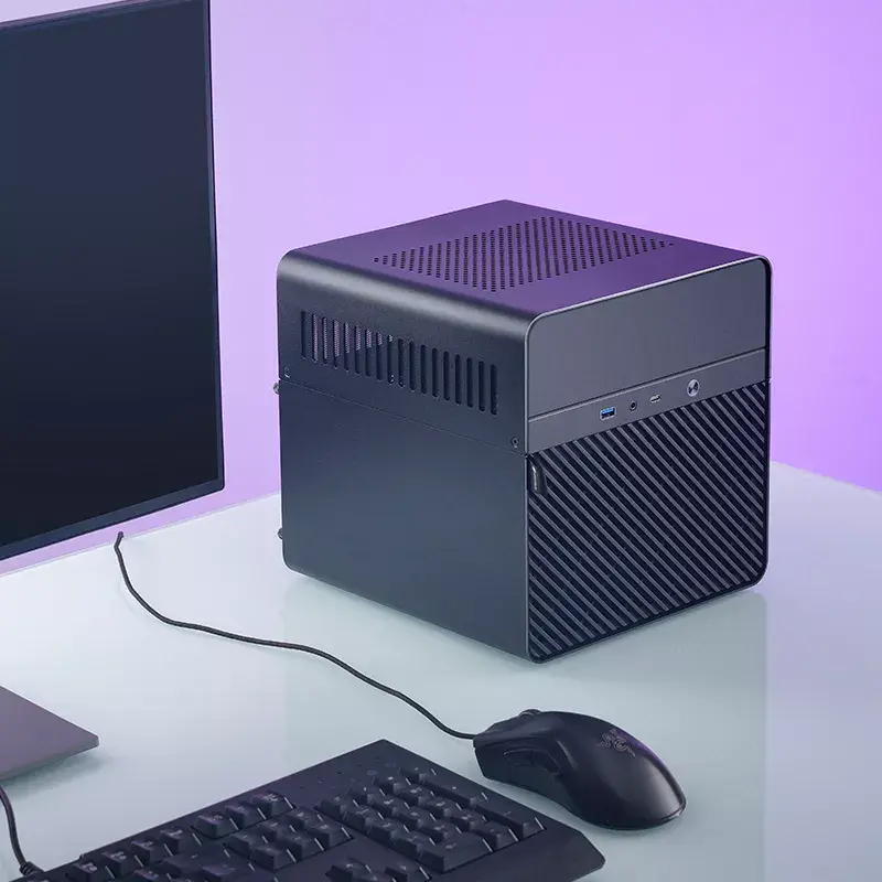 Case per PC Jonsbo N2 Cube nero
