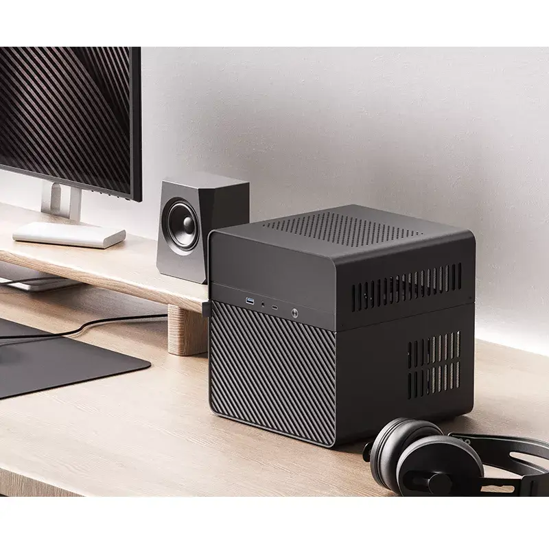 Case per PC Jonsbo N2 Cube nero