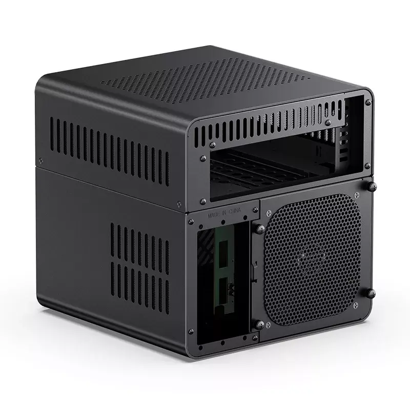 Case per PC Jonsbo N2 Cube nero