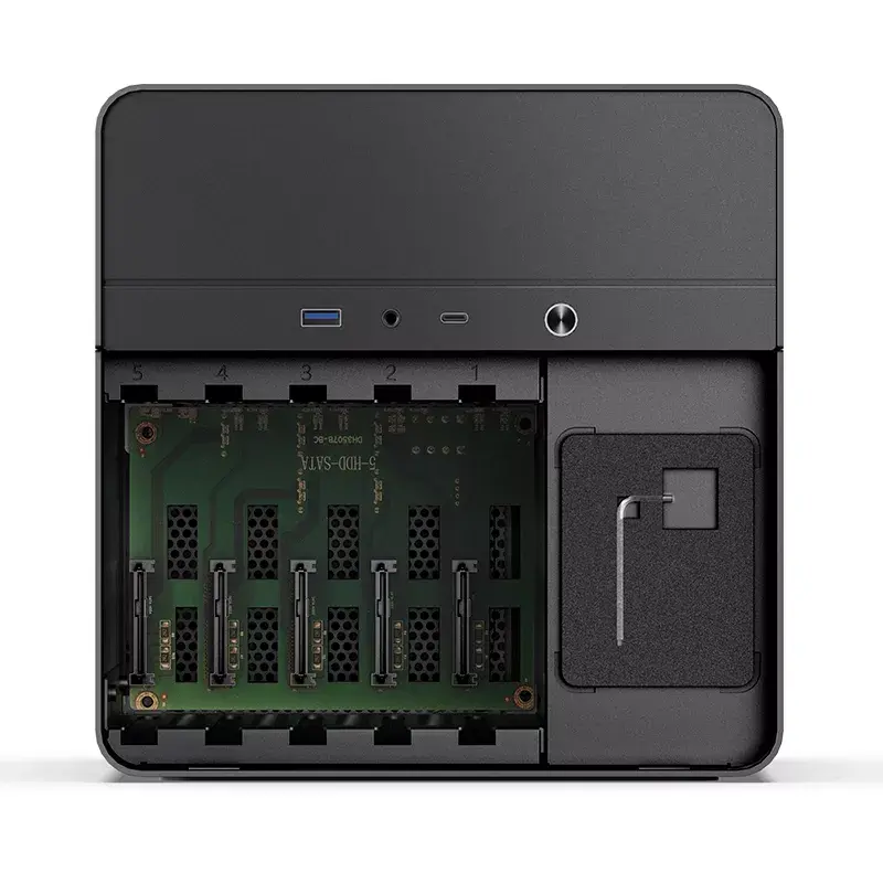Case per PC Jonsbo N2 Cube nero