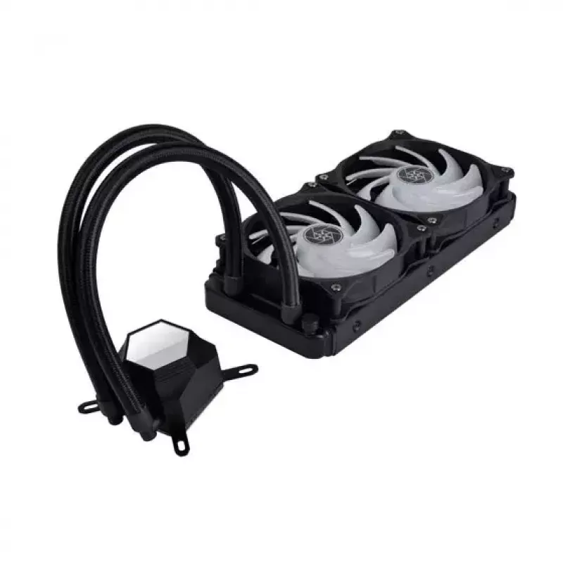 Dissipatore liquido All-in-One Silverstone PF240-ARGB 12 cm nero