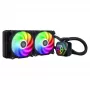 Dissipatore liquido All-in-One Silverstone PF240-ARGB 12 cm nero