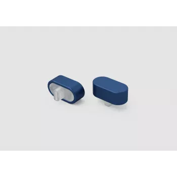 Accessorio per dispositivi di input Triton GLO-ACC-NP-S-NB — alluminio, blu, compatibile con Glorious PC Gaming Race GMMK