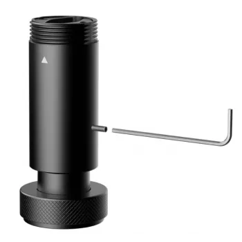 Modulo asse Z Moza Racing, modulo asse Z, nero, alluminio, 110 mm, 47,5 mm, 47,5 mm