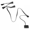 Prolunga cavo Kolink PGW-AC-KOL-113 — connettore ventola 4 pin, 350 mm, nero