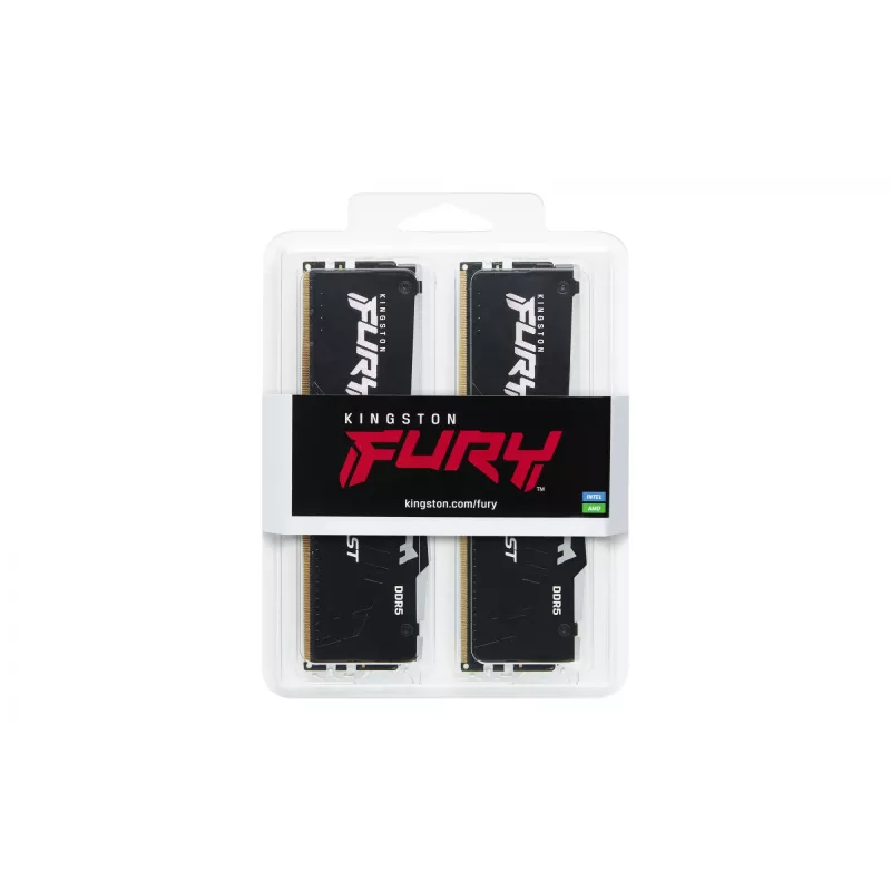 Kingston Technology FURY Beast 16GB 5600MT/s DDR5 CL40 DIMM (kit da 2) RGB