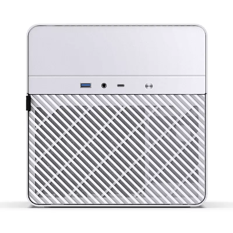 Jonsbo N2 case NAS Mini-ITX, cubo, alluminio/acciaio, bianco