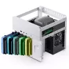 Jonsbo N2 case NAS Mini-ITX, cubo, alluminio/acciaio, bianco