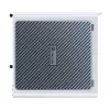 Jonsbo N2 case NAS Mini-ITX, cubo, alluminio/acciaio, bianco
