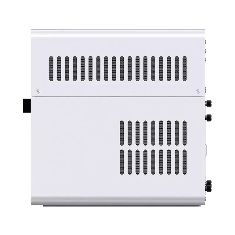 Jonsbo N2 case NAS Mini-ITX, cubo, alluminio/acciaio, bianco