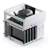 Jonsbo N2 case NAS Mini-ITX, cubo, alluminio/acciaio, bianco
