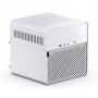 Jonsbo N2 case NAS Mini-ITX, cubo, alluminio/acciaio, bianco