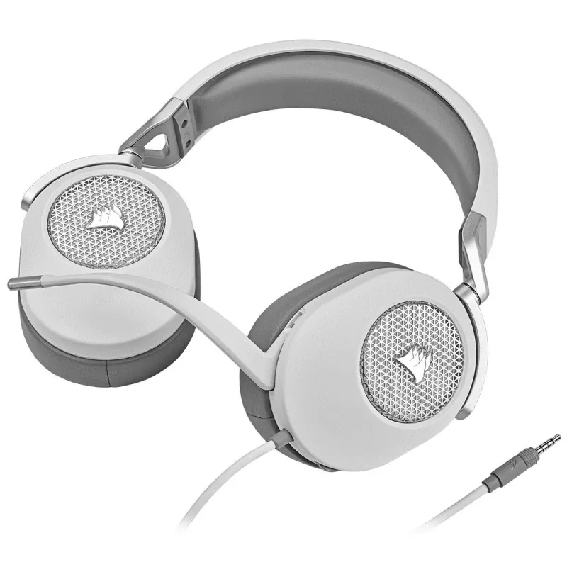 Cuffie gaming CORSAIR Hs65 - 3.5mm - Surround - bianche
