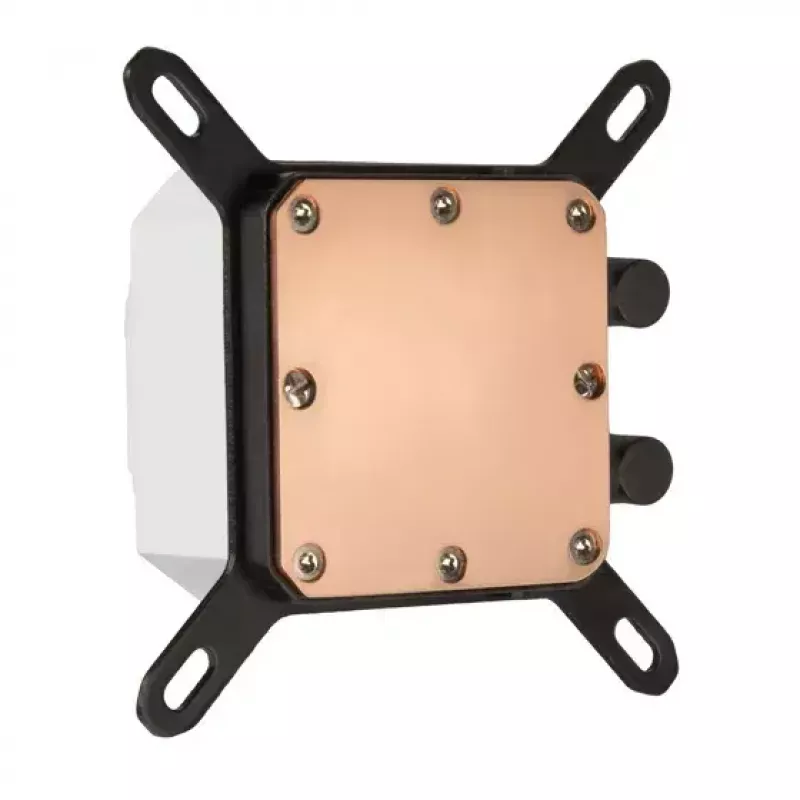 SilverStone SST-PF360W-ARGB-V2 Permafrost PF360-ARGB V2 dissipatore a liquido AIO, 360 mm, con controller RGB, bianco