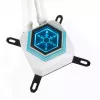 SilverStone SST-PF360W-ARGB-V2 Permafrost PF360-ARGB V2 dissipatore a liquido AIO, 360 mm, con controller RGB, bianco