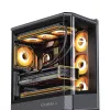 Case PC Jonsbo D400 midi tower ATX vetro temperato – nero
