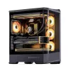 Case PC Jonsbo D400 midi tower ATX vetro temperato – nero