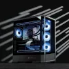 Case PC Jonsbo D400 midi tower ATX vetro temperato – nero