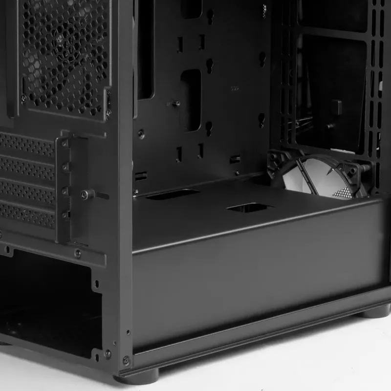 Case PC Silverstone FARA V1M PRO tower nero