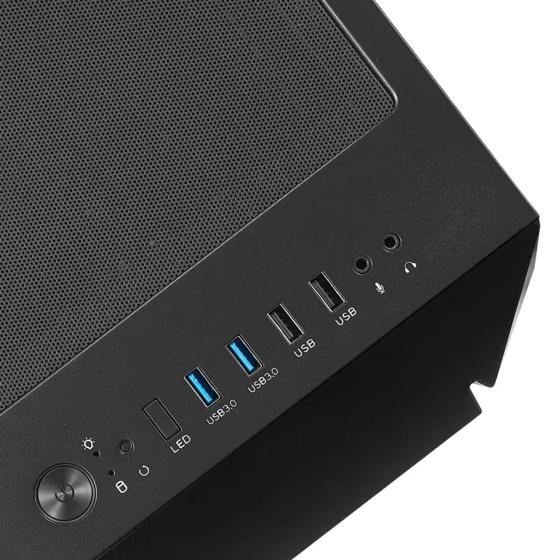 Case PC Silverstone FARA V1M PRO tower nero