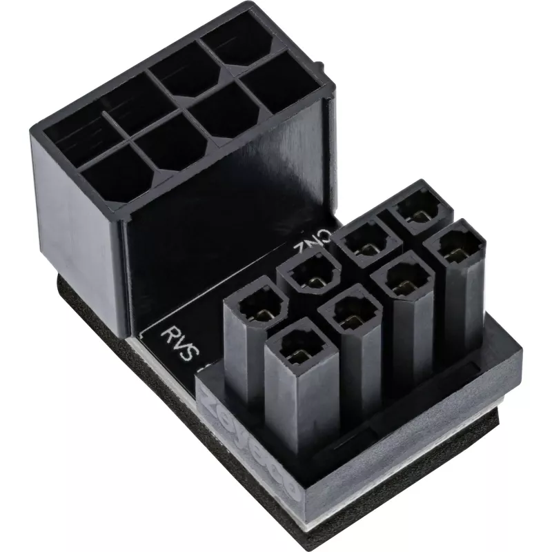 Adattatore di alimentazione interno InLine, connettore/spina ATX 8-Pin 180° (Reverse)