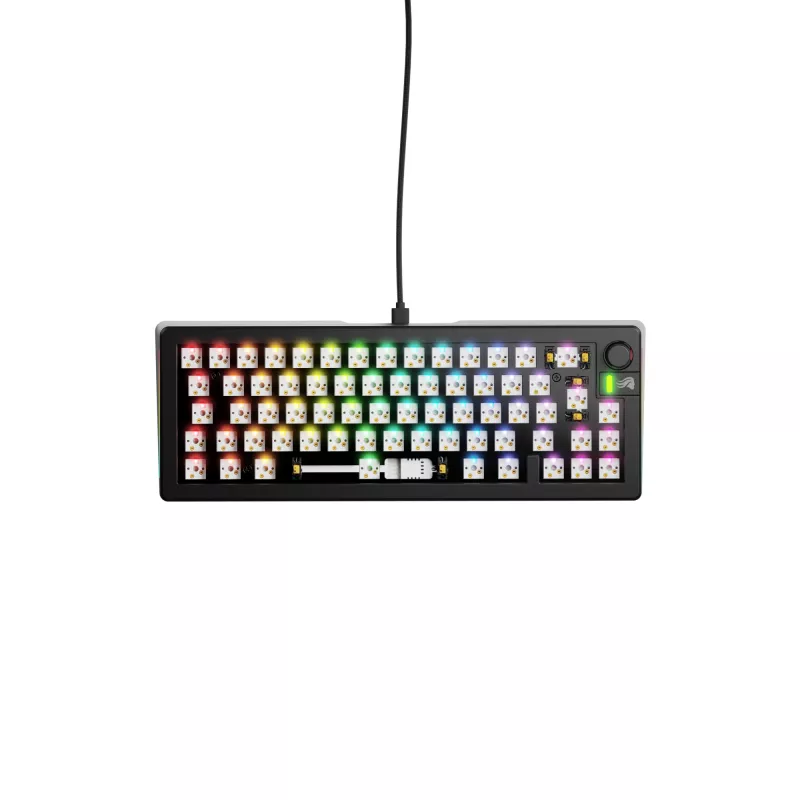 Glorious Gaming GMMK 3 65% Barebones cablata nero - ISO