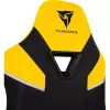 Sedia gaming universale ThunderX3 TC5 Air Tech seduta imbottita nero giallo