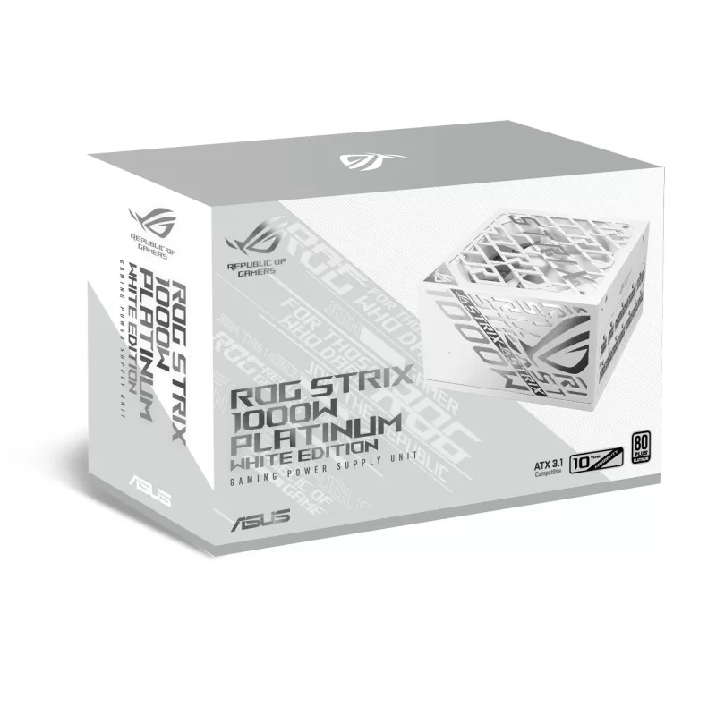 Alimentatore ASUS ROG -STRIX-1000P-GAMING-WHITE 1000 W 20+4 pin ATX ATX
