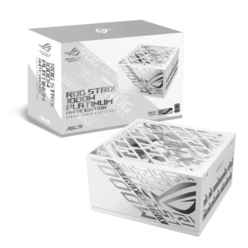 Alimentatore ASUS ROG -STRIX-1000P-GAMING-WHITE 1000 W 20+4 pin ATX ATX