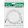 Cavo patch InLine S/FTP PiMF Cat.6A halogen free 500MHz bianco 1.5m