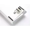 Tastiera Ducky One 3 Mini Pure White Gaming USB Tedesca Meccanica 61 tasti